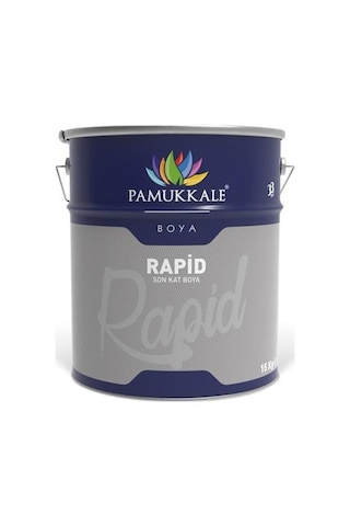 Pamukkale 1515 Rapid Boya 15 Kg Antrasit Gri Ral 7016
