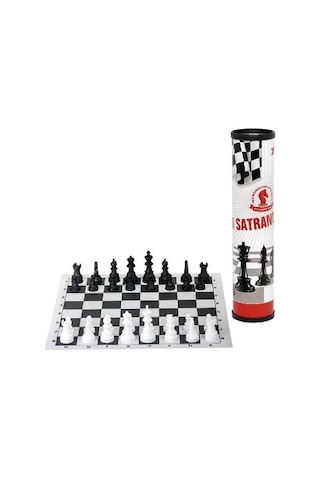 Rulo Satranç Takımı Okul Tipi Satranç Takımı Set - MEB Onaylı