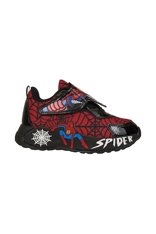 Spıderman 838 Erkek Çocuk Işıklı Sneaker Kırmızı