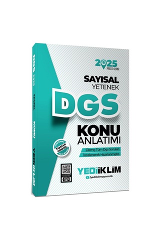 Yediiklim Yayınları 2025 Dgs Sayısal Yetenek Konu Anlatımı