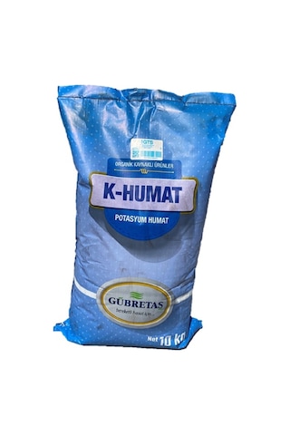 Gübretaş K Humat Potasyum Humik Fulvik Asit Organik Gübre 10 KG