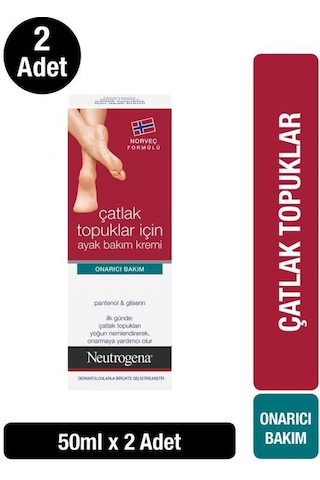 Neutrogena Çatlak Topuk Ayak Kremi 50 ML x2