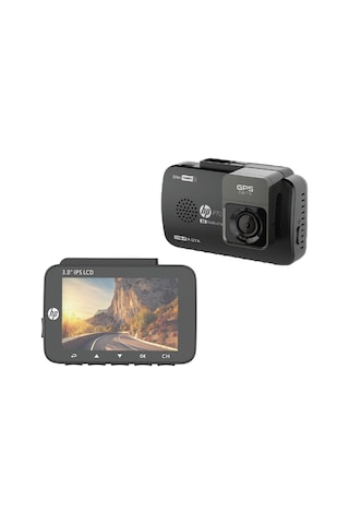 Hp P70 4k Wdr, Araçiçi Ön + Arka Kamera, 3 Inch Renkli Ips Lcd Ekran, Gps Li, Wi-fi Destekli