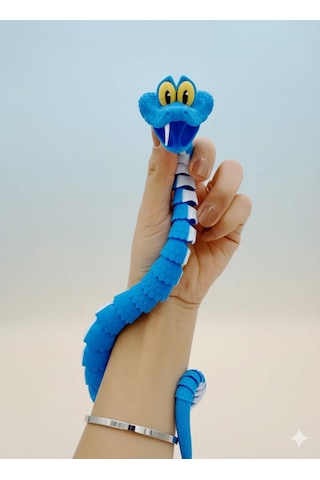 Zootropolis Yılan / Zootopia Gary The Snake Figür - 35cm