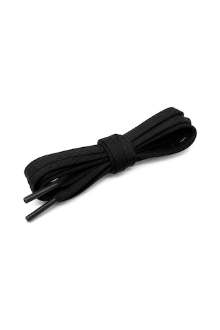 Hapshoe 80 Cm Siyah 5 Mm Yassı Mumlu Ayakkabı Bağcığı