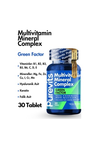 Purevits Multivitamin Minarel Complex 30 Tablet