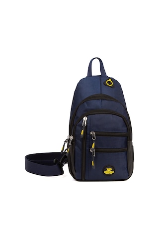 Newish Polo Body Bag Usb Çıkışlı Çapraz Göğüs Ve Sırt Çantası-lac Lacivert