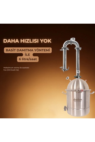 Distilon Nehir Serisi İmbik-26 Lt