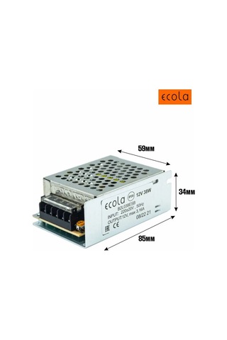 Ecola Led Şeridi İçin 12v 38w Güç Kaynağı 138984572