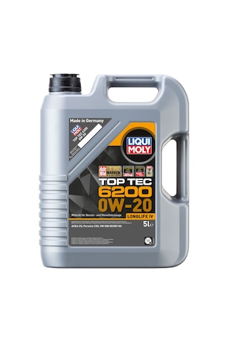 Liqui Moly Top Tec 6200 0W-20 Motor Yağı 5 L Liqui Moly Top Tec 6200 0W-20 Motor Yağı 5 L
