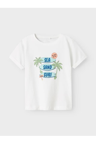 Name It Nmmvux Ss Top Erkek Çocuk T-shirt 13227488 Beyaz