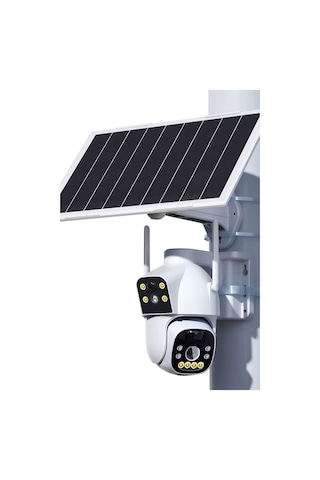 Wearfitpro Solarx15 Dual Lens Aov Hieasy 4g Ptz Kamera Güneş Enerjili Solarlı Kamera