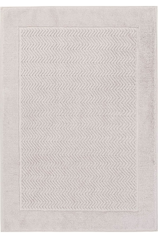 Tilos Jakarlı Ayak Havlusu Gri 50x80 2223 Gri