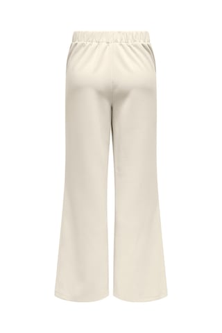 Only Kadın Uzun Geniş Paça Lastikli Bel Ekru Pantolon - 15339819 Ekru