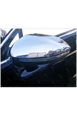 Vw Passat B8 Paslanmaz Krom Ayna Kapağı 2 Prç 2014-2019 Arası