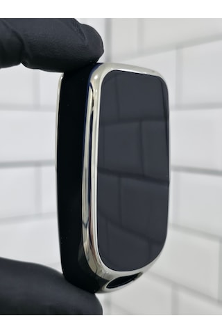 Fiat Egea Uyumlu Nano Anahtar Kılıfı Siyah Gümüş