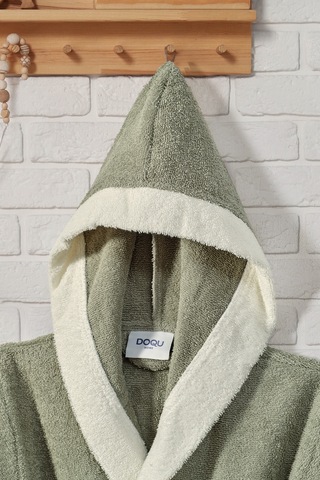 Teenage Bornoz 9-10 Yaş Yeşil Yeşil