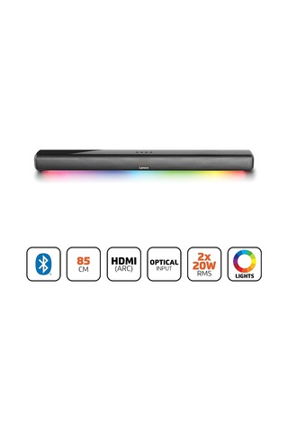 Sb-042 Soundbar - Led Aydınlatmalı Soundbar - Hdmı Arc - Bluetooth - 2 X 20 Watt Rms - Ekolayzer - Usb - Aux - Uzakt