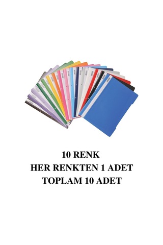 Telli Dosya Poşet Dosya Klasör Set