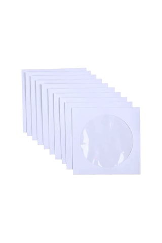 Cd Zarfı Pencereli Cd / Dvd Zarf Beyaz Zarf - 50 Adet