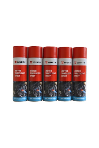 Würth 5X Motor Temizleyici Sprey500Ml 5Xwürth Motor Temizleyici Würth 5X Motor Temizleyici Sprey500Ml 5Xwürth Motor Temizleyici