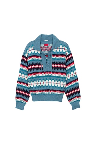 Mother Denim Bağcıklı Rahat Kazak Çok Renkli