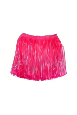 Tedar Neon Pembe Hawaii Parti Eteği 40 Cm Najmaddin "