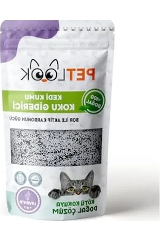 Koku Giderici Aktif Karbon Katkılı Kedi Kumu 300 Gr