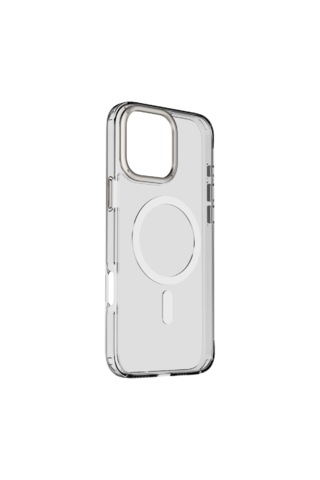 Momax Play CaseForm Apple Uyumlu iPhone 16 Pro Max Magsafe Kılıf Transparan