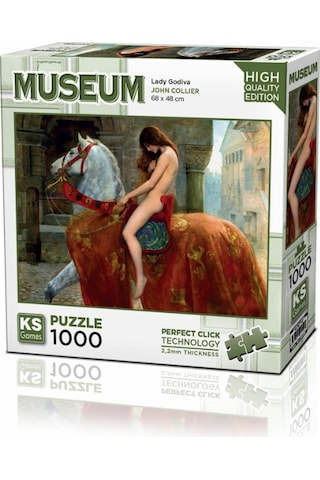 20706 Lady Godiva 1000 Parça Puzzle -ks Puzzle