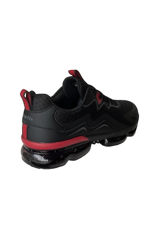 Kinetix Air Max Over Siyah Kırmızı Yürüyüş Koşu Ayakkabı Siyah - Kırmızı