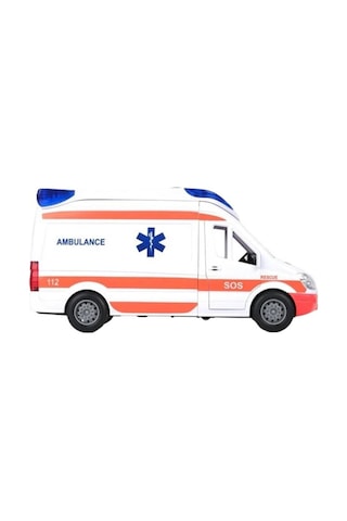 Lc-31358 Sesli Ve Işıklı Ambulans Beyaz