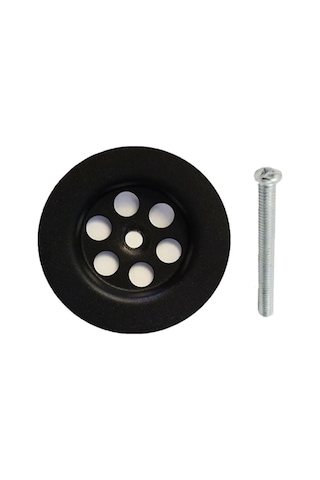 Lavabo Bataryası ve Lavabo Süzgeci Siyah 602Bs