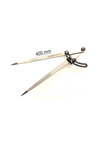 Sabit Uçlu Pergel Düz P-400