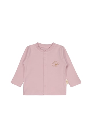 Civil Baby Organik Pamuklu 0-6 Ay Bebe Pijama Takımı - Pembe