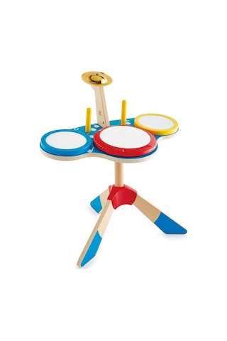 Hape Drum And Cymbal Oyuncak Davul Seti