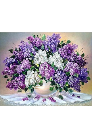 5d Elmas Boncuk Taş Işleme Mozaik Goblen Kit 50x65cm Sgk79651 Diamond Painting