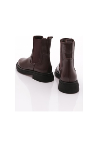 Dgn 5204 Kadin Bot Kahve Nappa