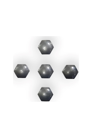 Skoda Octavia 3 17-20 Tekerlek Bijon Kapağı Gri 5 Adet 1z0601173