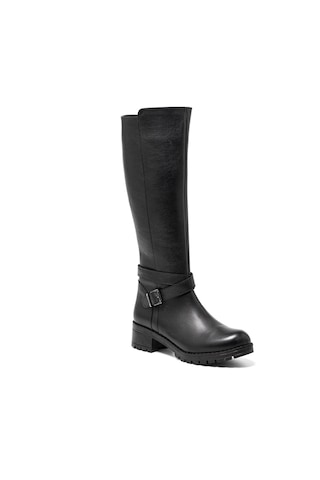 Çizme Kadın Sr-26990-1 John May Siyah Siyah