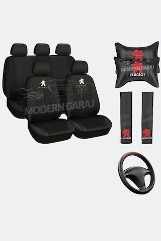 Peugeot Partner Oto Koltuk Kılıfı Boyun Yastığı Kemer Konforu (516835699)