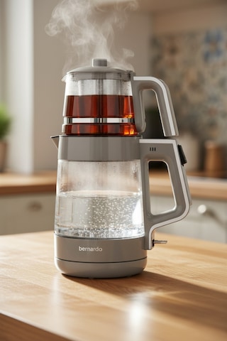 Bernardo Napoli 1.7 L Cam Demlikli Çay Makinesi