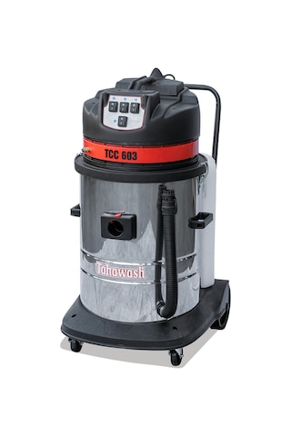 Tahawash Sanayi Tipi Üç Motorlu Oto Kuaför 60 L Süpürge