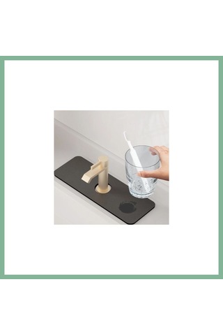 Bşkvirgo Su Emici Sihirli Lavabo Kenar Matı 38x13cm Mc-605 Bsk2026 Çok Renkli