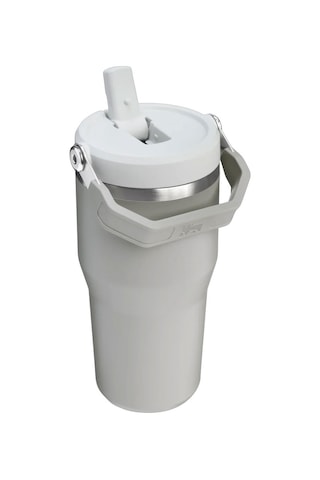 Stanley Iceflow Flip Straw Tumbler Pipetli Termos 0.60 L Ash Gri