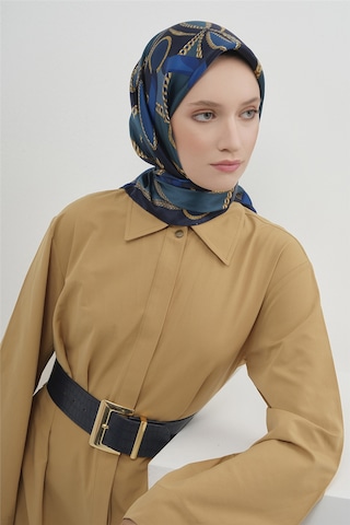 Armine Saf İpek Sura Eşarp-2026 İlkbahar-yaz- 953100d Lacivert