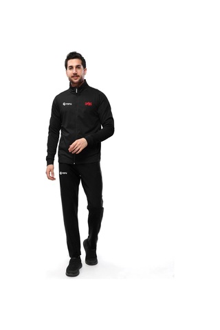 Raru Tam Fermuarlı Eşofman Takımı Impello Rtfe110 Füme