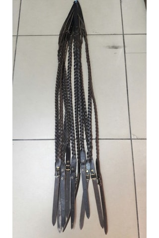 Deri Örme Aski Tüfek Kayışı