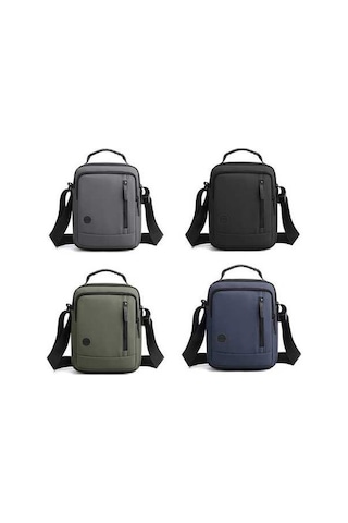 Wondernest Wepower Erkek Omuz Günlük Çanta, Büyük Gri Renkli, Stil: Çok Renkli Çok Renkli