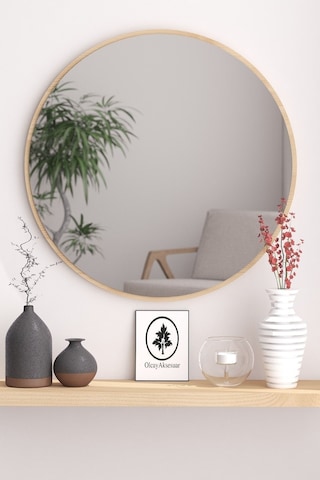 Sonomo Dekoratif 43cm Yuvarlak Ayna Antre Hol Koridor Duvar Aynası Salon Mutfak Banyo Wc Ofis Aynası Sonomo Sonomo Dekoratif 43cm Yuvarlak Ayna Antre Hol Koridor Duvar Aynası Salon Mutfak Banyo Wc Ofis Aynası Sonomo